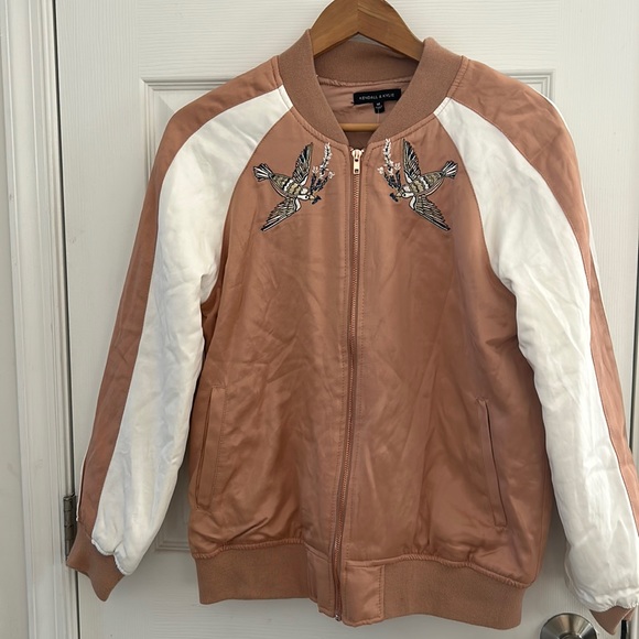 Kendall & Kylie Jackets & Blazers - NWT Kendall & Kylie Freedom Bomber Jacket